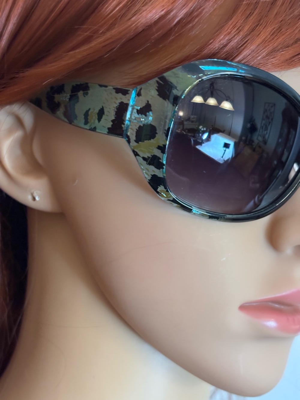 MUST BUNDLE 3 $5 ITEMS Black and BlueGreen Pattern Sunglasses - Picture 3 of 10